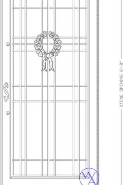 DOOR-Single-8129-SW-Shamrock-Var